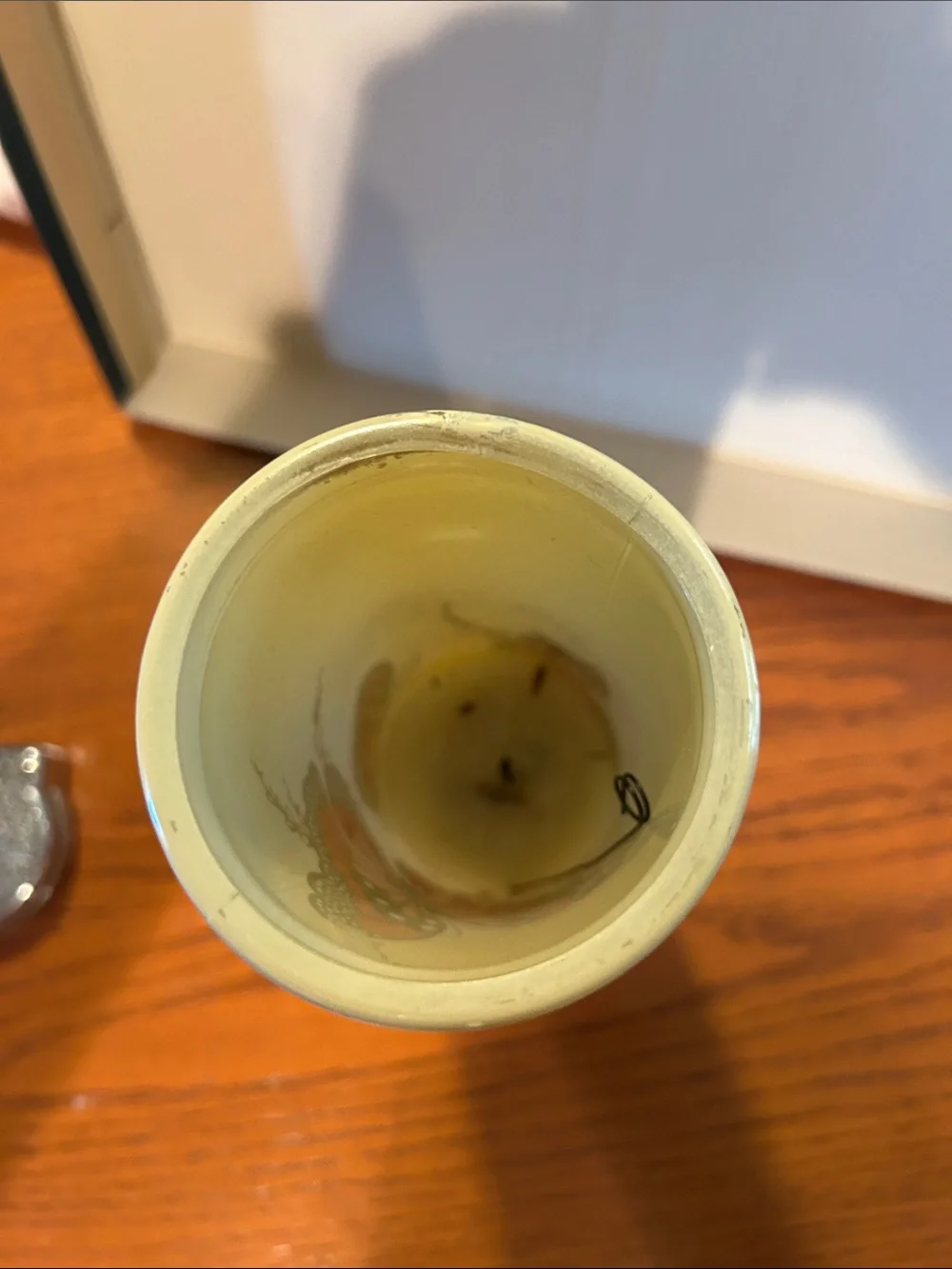 Vintage 1970 cylinder candle